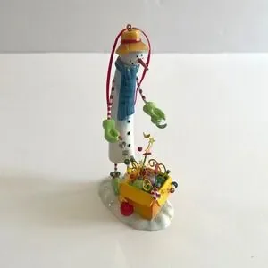 Christmas Snowman And Angel Ornaments Holiday Decor Xmas Tree Decorations