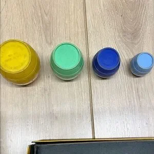 City Colorful Stacking Barrels