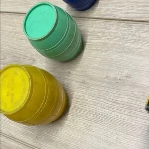 City Colorful Stacking Barrels
