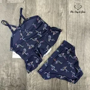 City Streets Girls Flamingo Bikini Size 12 Months