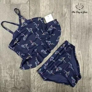 City Streets Girls Flamingo Bikini Size 12 Months