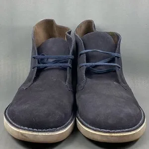 Clark’s Originals Desert Chukka Boots Daim Blue Suede Lace Up boots Mens Size 13