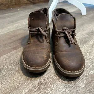 CLARKS MEN'S BUSHACRE 2 BEESWAX LEATHER Men Size 9