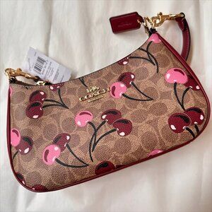 Coach Dark Gray Shoulder Bag