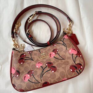 Coach Dark Gray Shoulder Bag