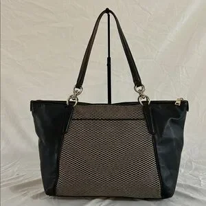 COACH F57246 Tote Bag Legacy Jacquard Tote