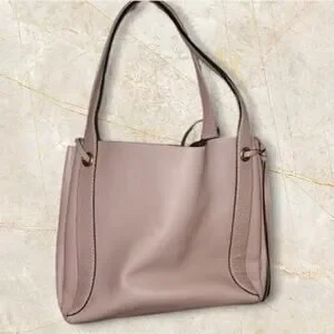COACH GUC LARGE SIZE HARMONY STONE LEATHER HOBO BAG