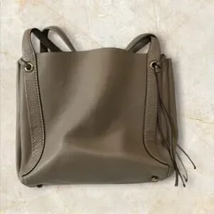 COACH GUC LARGE SIZE HARMONY STONE LEATHER HOBO BAG