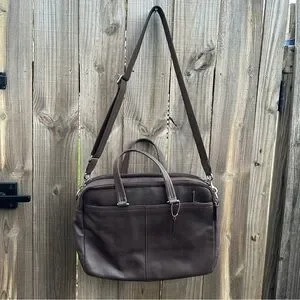 COACH Lexington Commuter Soft Leather Briefcase F70707