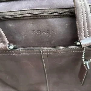 COACH Lexington Commuter Soft Leather Briefcase F70707