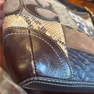 Coach Patchwork Signature Shoulder Bag 2008