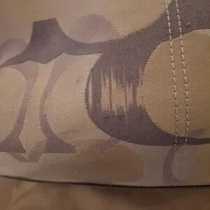 Coach Penelope Sateen Optic C Handbag Shoulder Bag Purple