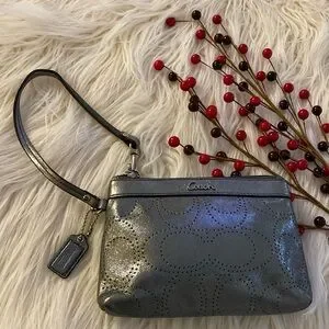 COACH Shine Wristlet