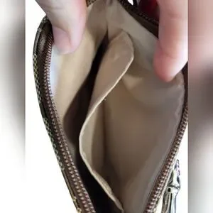 Coach Signature Crossgrain Wristlet New With Out Tags