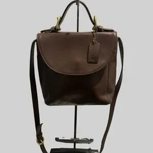 Coach Vintage - Soho Handle Bag #4158 Brown + Brass Top Handle W/ Tag