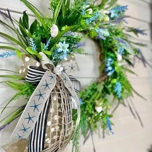 Coastal Home Décor Wreath