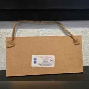 Cockapoo "Spoiled Rotten (Dog) Lives Here" Hanging Sign Gift Wall Decor