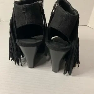 Coconuts By Matisse Women’s Black Block Heel Sandals 6M