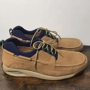 Cole Haan Country Men's Loafers Size 11.5 Comfort Nike Air Boat Shoes Mature Man