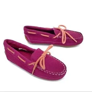 Cole Haan moccasin suede loafers lace up slip on shoes 12