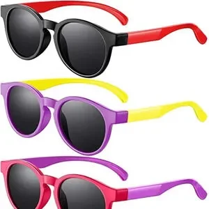 Color Block Polarized Sun Glasses