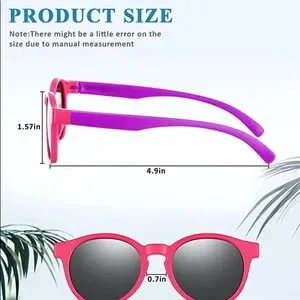 Color Block Polarized Sun Glasses
