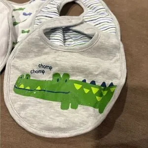 Colorful Baby Bib Set With Fun Designs