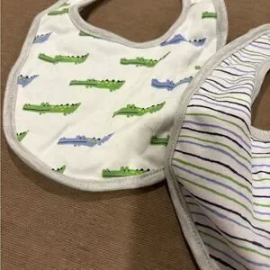 Colorful Baby Bib Set With Fun Designs