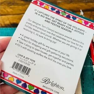 Colorful Heart Tote Bag