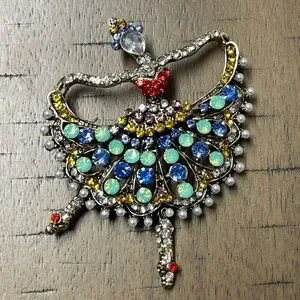 Colorful Rhinestone Brooch Colorful Rhinestone Brooch