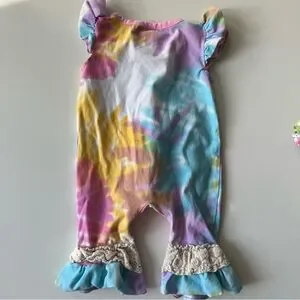 Colorful Tie-Dye Kids One Piece