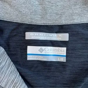 Columbia Half Zip Sweater