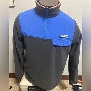 Columbia PFG Men’s Medium Fleece Half ZIP Pullover
