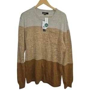 Commerce Gradiet Cre Neck Sweater Mens Size Xl
