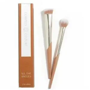 COMPLEX CULTURE “All the‎ Angles” Makeup Brush Duo BRAND NEW IN BOX
