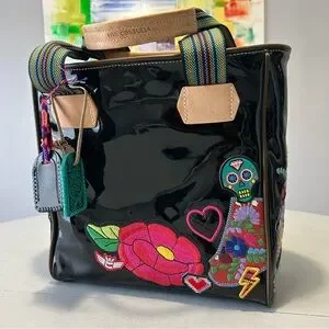 Consuela Poppy Playa Classic Tote - Dia De Los Muertos