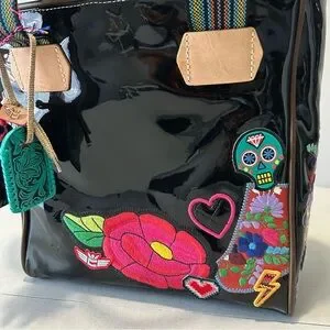 Consuela Poppy Playa Classic Tote - Dia De Los Muertos