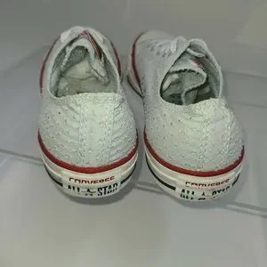 Converse All Star Baby Blue Eyelet Low Top Women‎ Shoes US/6 UK/4 EUR/36.5