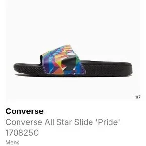 Converse All Star Rainbow Pride Slides