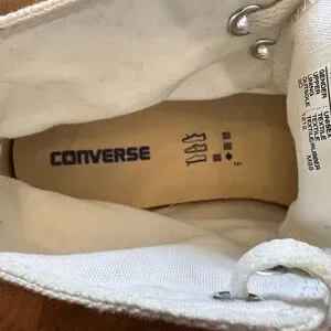 Converse Chuck Taylor All Star High Top White Woman’s 13 Mens 11