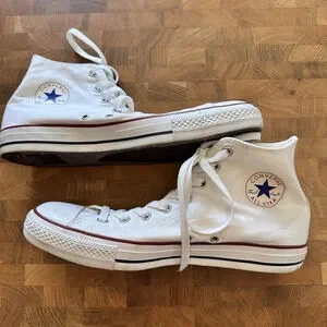 Converse Chuck Taylor All Star High Top White Woman’s 13 Mens 11