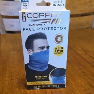 Copper Fit Blue Face Protector
