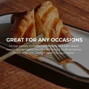 COPY - 24-Piece Gold Silverware Set Gold Utensils Set For 6 Gold Spoons And Fo…