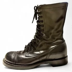 Corcoran Mens 8.5 D 1500 ORIGINAL 10" Soft Toe Non-Insulated Jump Boots Military