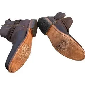 Corral Leather Men's Brown Harness Round Toe Cowboy Size 8.5