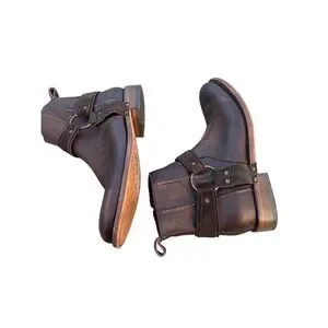 Corral Leather Men's Brown Harness Round Toe Cowboy Size 8.5