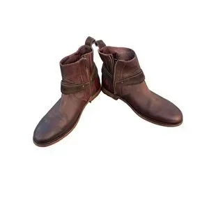 Corral leather Men's Brown Harness round toe cowboy Size 8.5