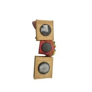 Country Farm Vegetable Refrigerator Magnet Set Basket Crate Corn Pumpkin Peppers