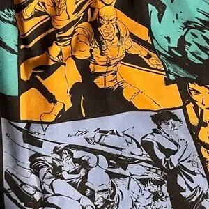 Cowboy Bebop Men’s Small Swim Shorts SUNRISE Anime Manga Funimation AOP Comic‎
