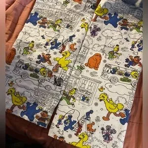 CRATE & BARREL KIDS land of nod sesame street pillow shams bedding sheets